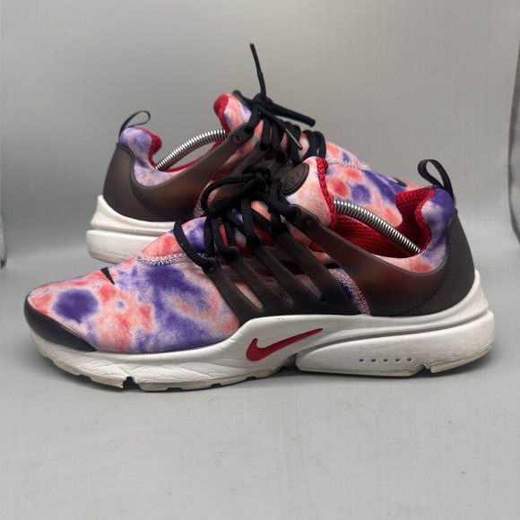 Nike Air Presto Tie-Dye Red Purple Men Size 12 Casual Lifestyle Shoes CT3550-501